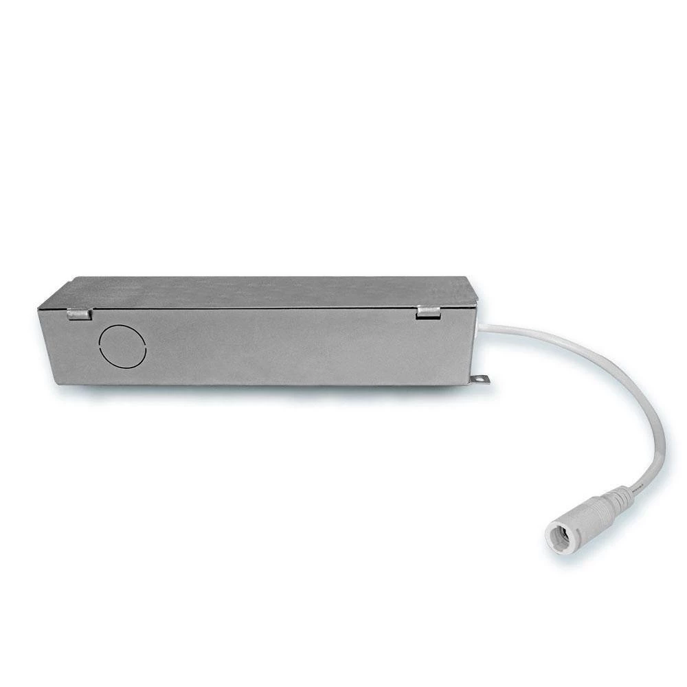 Rubik 12 in. Nominal Lens Aperture Canless 3000K New Construction IC Rated Integrated LED Recessed Light Kit in White by VONN Lighting - Image 6