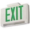 Thermoplastic LED Integrated Emergency Exit Sign/Fixture Unit Combo by Lithonia Lighting