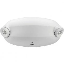 Contractor Select ELM 120/277-Volt Integrated LED White Emergency Light Fixture with Battery by Lithonia Lighting