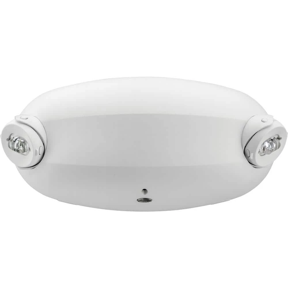 Contractor Select ELM 120/277-Volt Integrated LED White Emergency Light Fixture with Battery by Lithonia Lighting