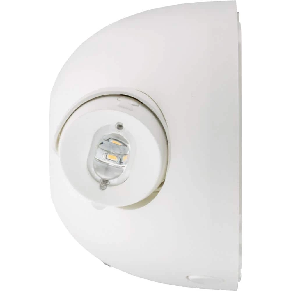 Contractor Select ELM 120/277-Volt Integrated LED White Emergency Light Fixture with Battery by Lithonia Lighting - Image 5