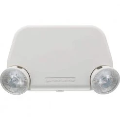 Contractor Select EU2L 120/277-Volt Integrated LED Emergency Light Fixture with 3.6-Volt Battery Remote Enabled by Lithonia Lighting