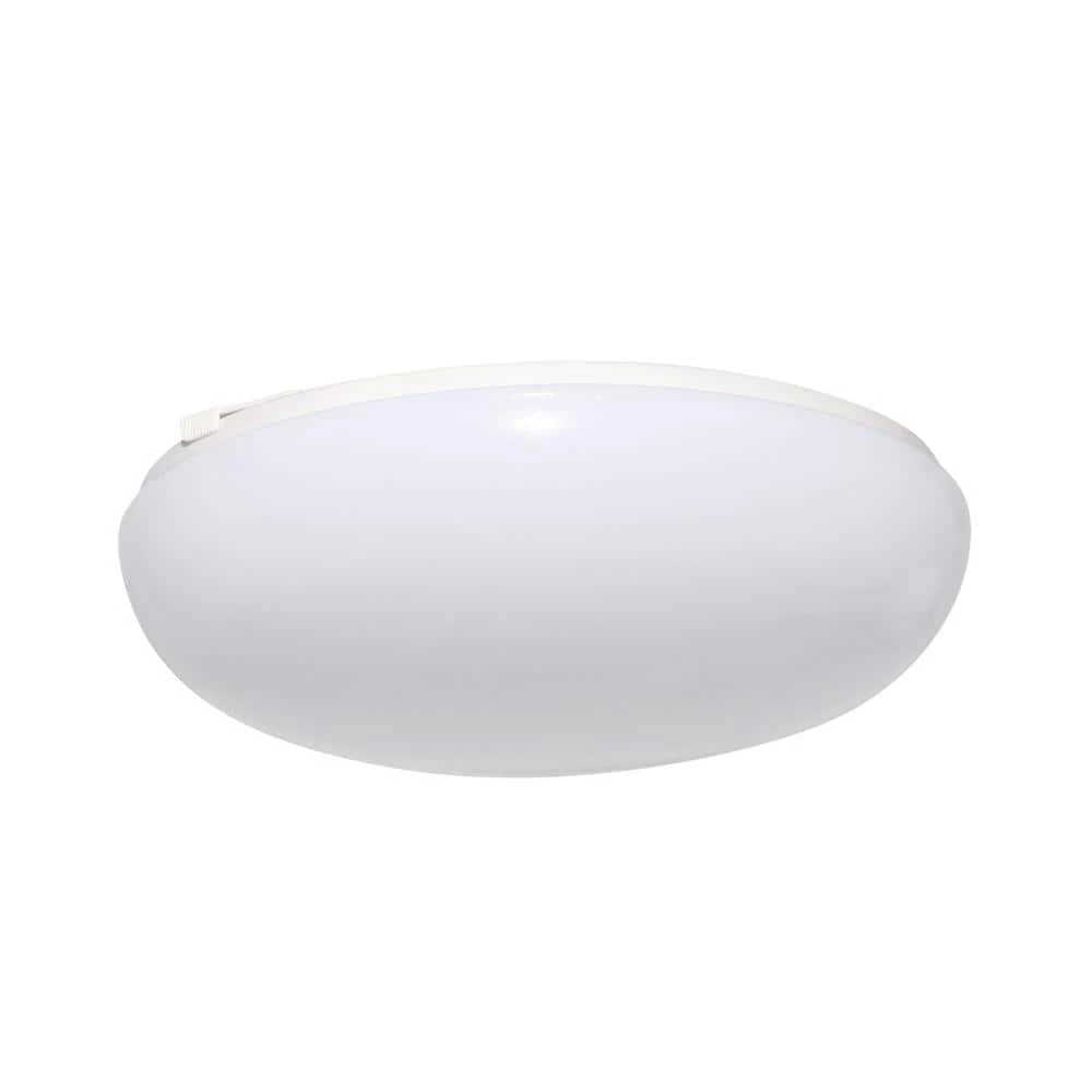 11 in. White LED Low-Profile Residential Round Flush Mount by Lithonia Lighting - Image 3
