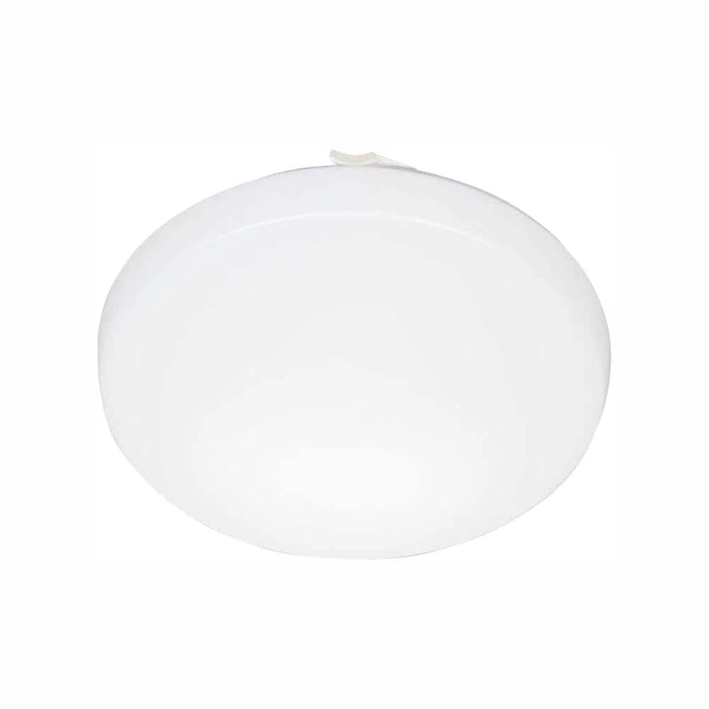 11 in. White LED Low-Profile Residential Round Flush Mount by Lithonia Lighting