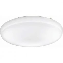 Low Profile Round 20 in. White LED Flush Mount Light Fixture by Lithonia Lighting