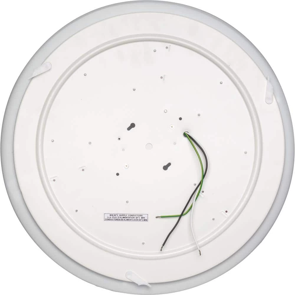 Low Profile Round 20 in. White LED Flush Mount Light Fixture by Lithonia Lighting - Image 3