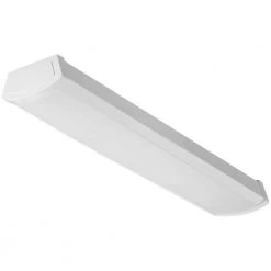 19-Watt 2 ft. White Integrated LED Flushmount Light by Lithonia Lighting