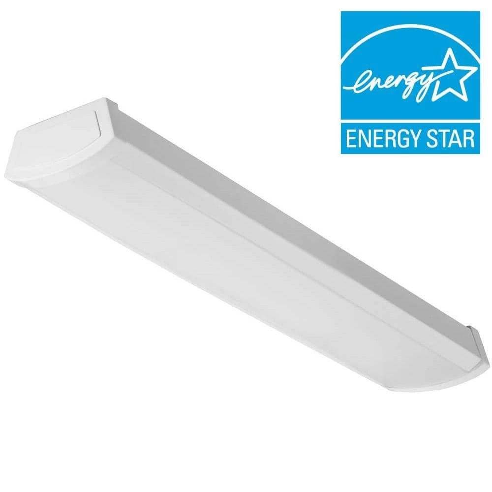 19-Watt 2 ft. White Integrated LED Flushmount Light by Lithonia Lighting - Image 2