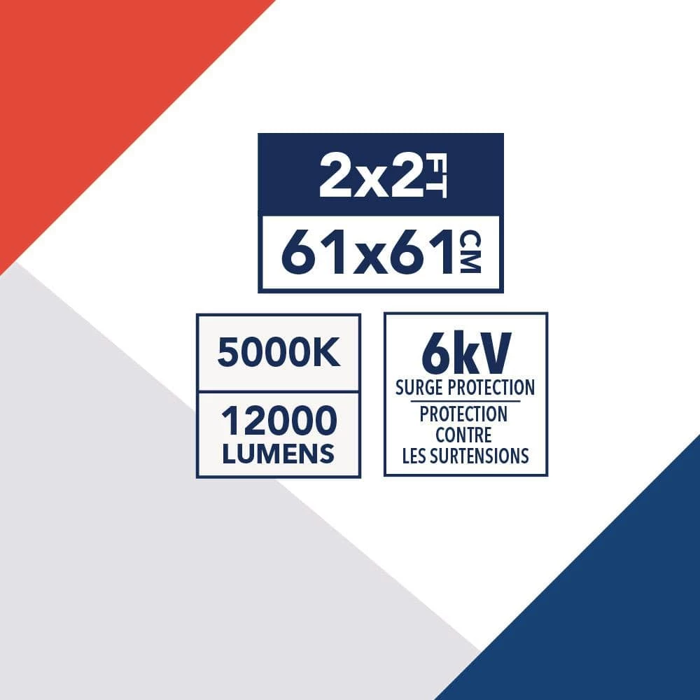 Contractor Select I-Beam 2 ft. 175-Watt Equivalent Integrated LED Dimmable White High Bay Light Fixture, 5000K by Lithonia Lighting - Image 10