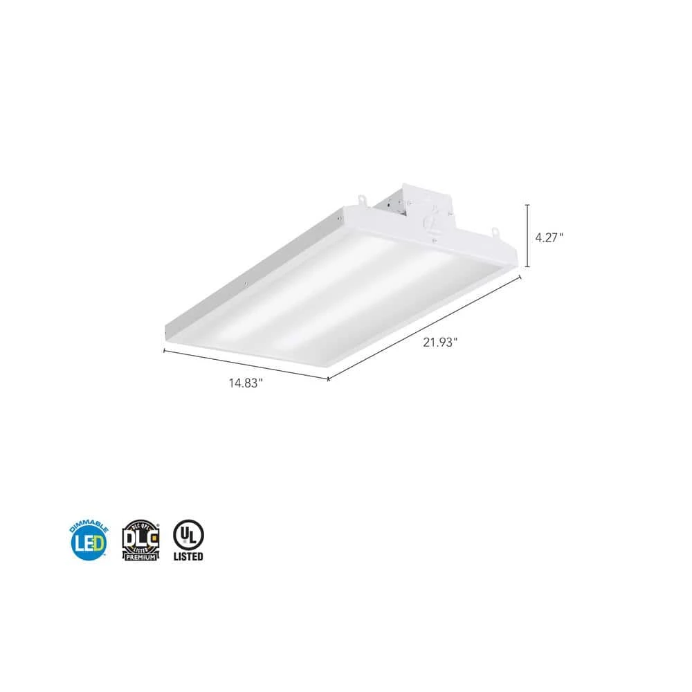 Contractor Select I-Beam 2 ft. 250-Watt Equivalent Integrated LED Dimmable White High Bay Light Fixture, 5000K by Lithonia Lighting - Image 3