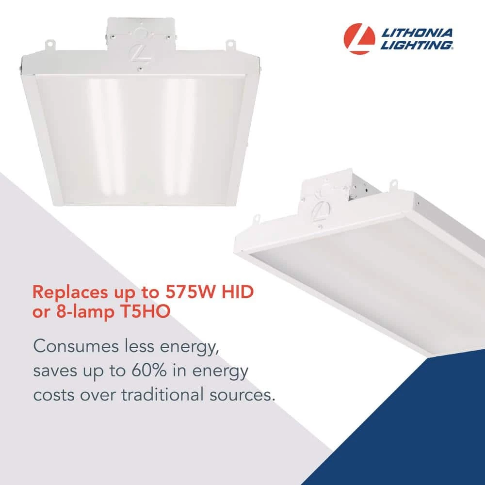 Contractor Select I-Beam 2 ft. 400-Watt Equivalent Integrated LED Dimmable White High Bay Light Fixture, 5000K by Lithonia Lighting - Image 13