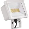 QTE Line Voltage White LED Landscape Flood Light with Yoke Mount 4000K by Lithonia Lighting