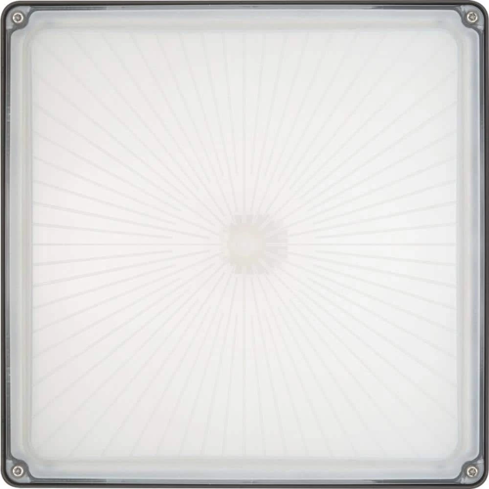 CNY 35-Watt 4500 Lumens Integrated LED White Outdoor Canopy Area Light, 4000K by Lithonia Lighting - Image 4