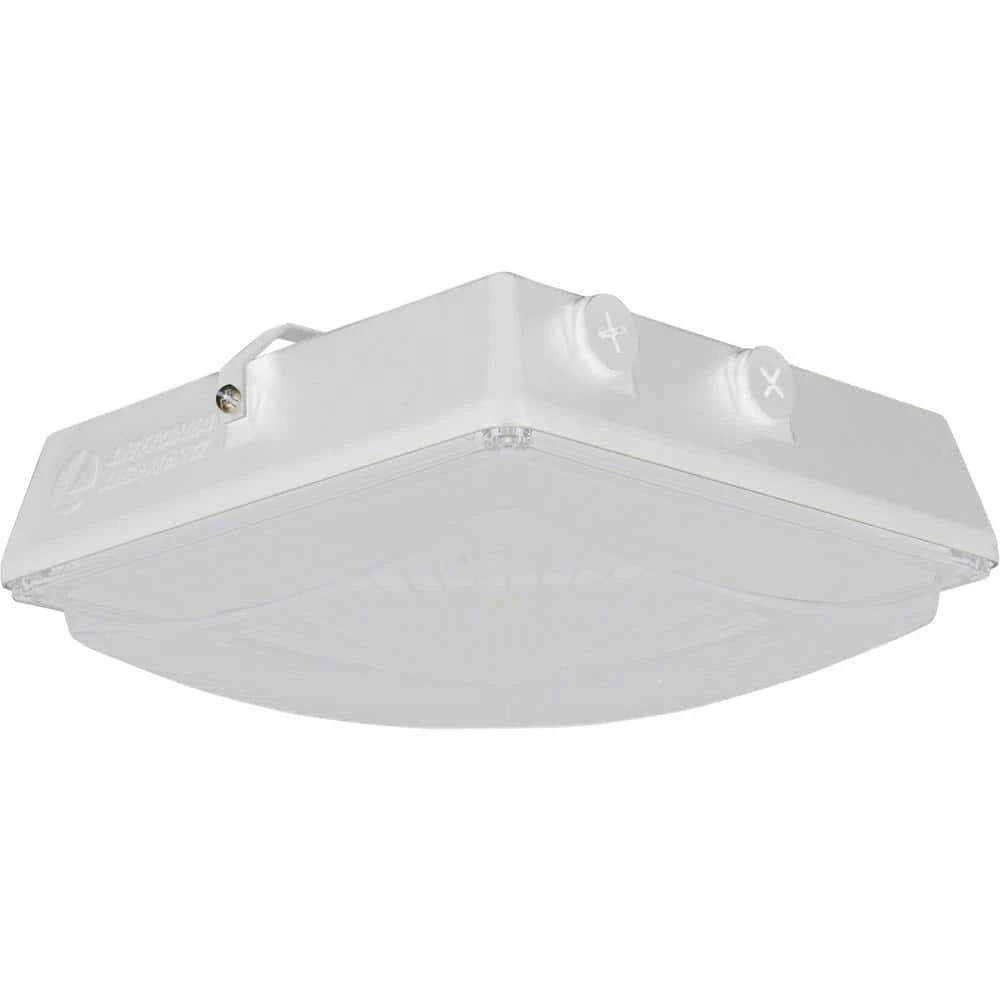 CNY 35-Watt 4500 Lumens Integrated LED White Outdoor Canopy Area Light, 4000K by Lithonia Lighting