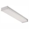 3324 2-Light White Fluorescent Flushmount Fixture by Lithonia Lighting
