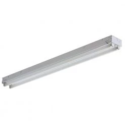 2-Light White Electronic Channel Fluorescent Strip Light by Lithonia Lighting