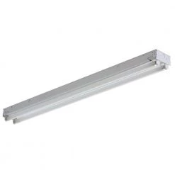 4 ft. 32-Watt Equivalent Fluorescent White Strip Light Fixture by Lithonia Lighting