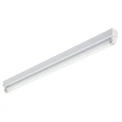 3 ft. 1-Light Gloss White T8 Fluorescent Strip Light by Lithonia Lighting