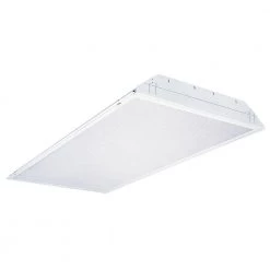 2GT8 4 32 A12 MVOLT 1/4 MVISPWS1836LP741 4-Light White Fluorescent Troffer by Lithonia Lighting