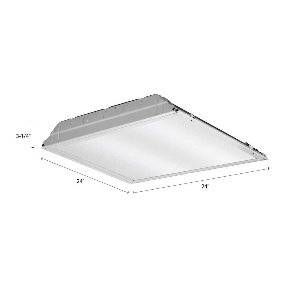 2GTL2 LP840 2 ft. x 2 ft. LED Lensed Troffer by Lithonia Lighting - Image 3