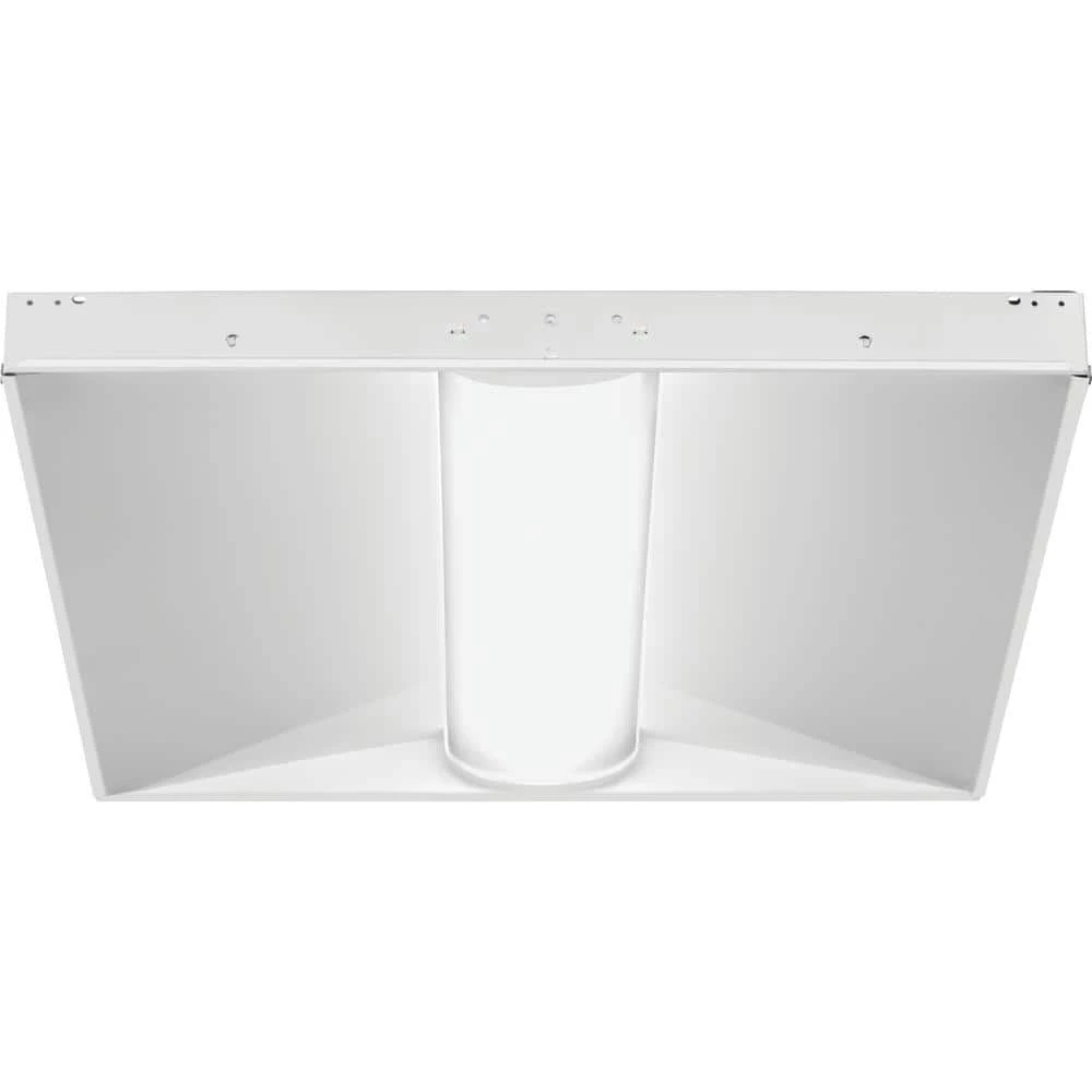 Contractor Select BLC 2 ft. x 2 ft. 64-Watt Equivalent Integrated LED White 4000 Lumens Curved Center Troffer, 3500K by Lithonia Lighting - Image 5