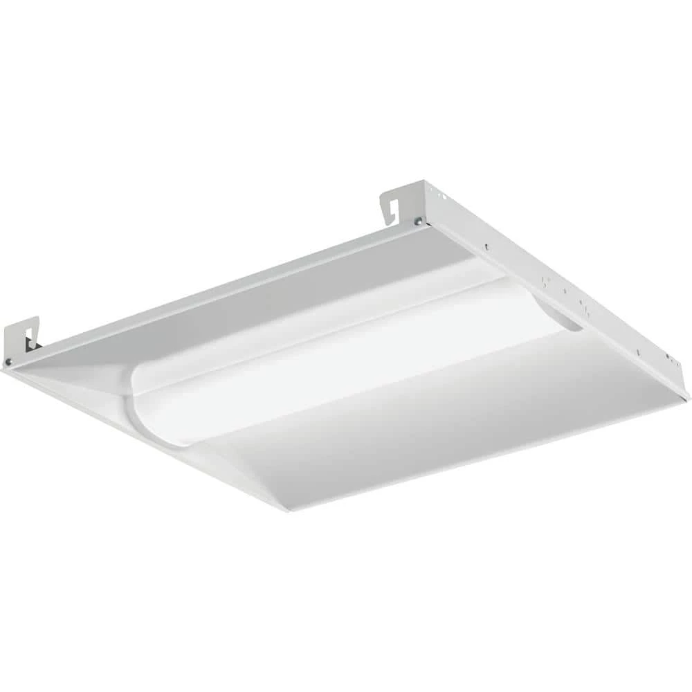 Contractor Select BLC 2 ft. x 2 ft. 64-Watt Equivalent Integrated LED White 4000 Lumens Curved Center Troffer, 3500K by Lithonia Lighting