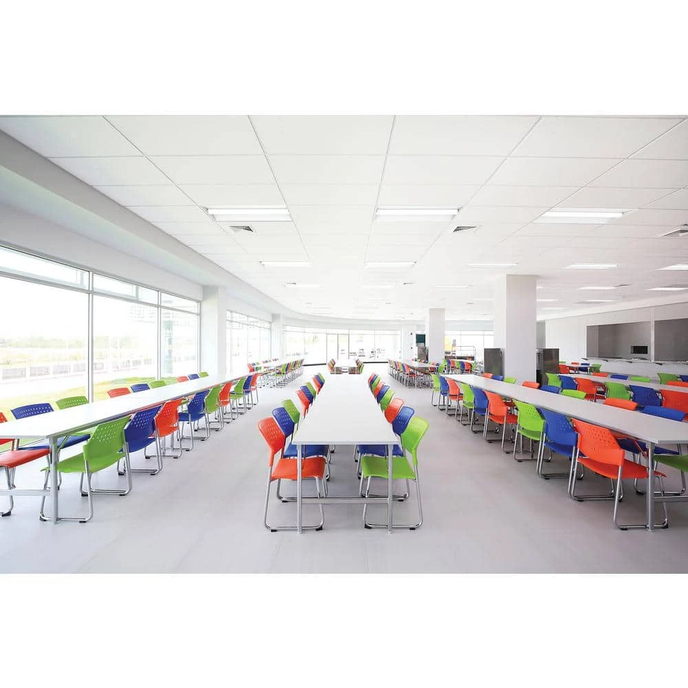 Contractor Select BLC 2 ft. x 2 ft. 64-Watt Equivalent Integrated LED White 4000 Lumens Curved Center Troffer, 3500K by Lithonia Lighting - Image 6