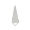Polaris VMP24410WH 5.25 in. 6-Watt White Integrated LED Mini Pendant with 3 in. Shade by VONN Lighting
