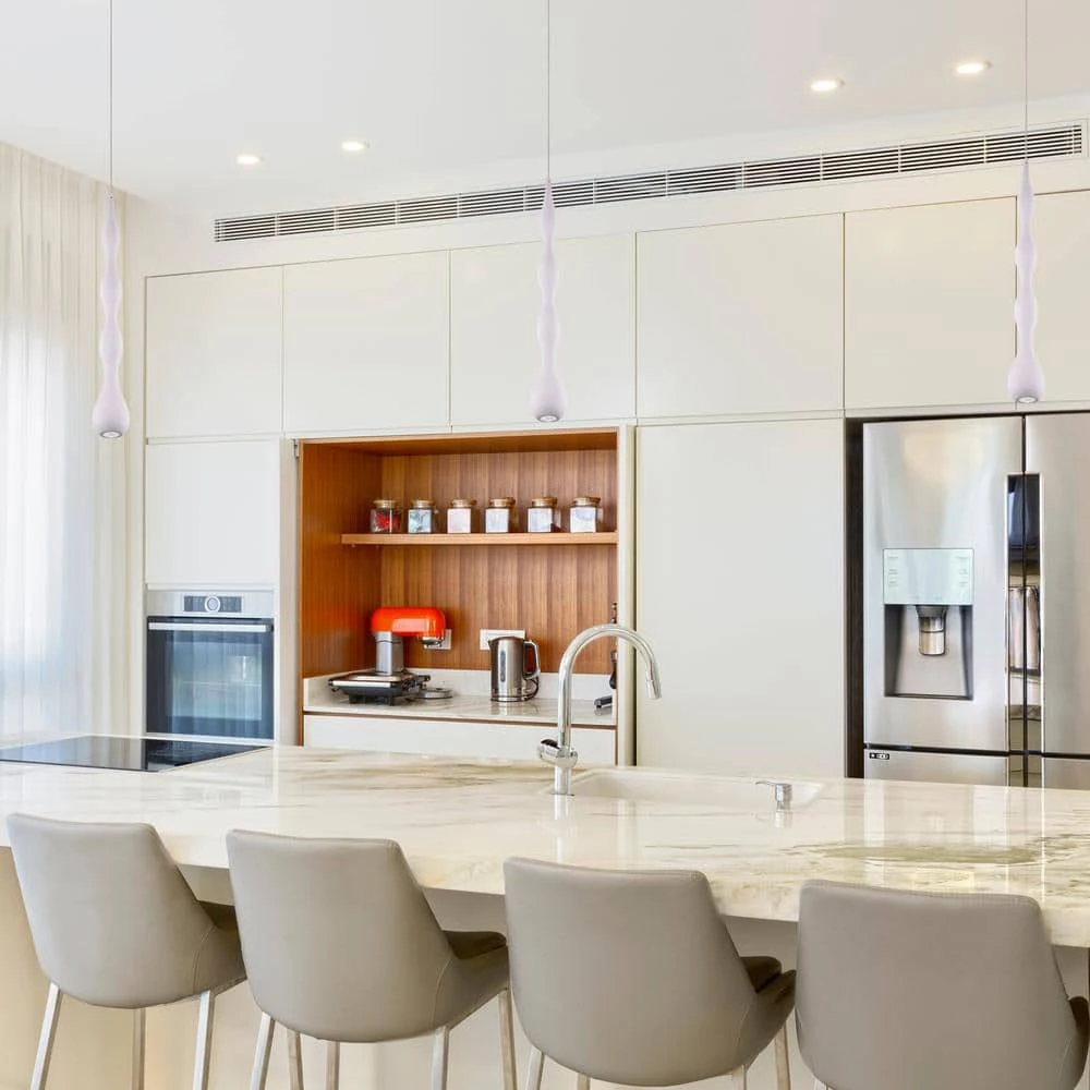 Polaris VMP24510WH 7-Watt White Integrated LED Pendant With 3 in. Wide LED Light by VONN Lighting - Image 3