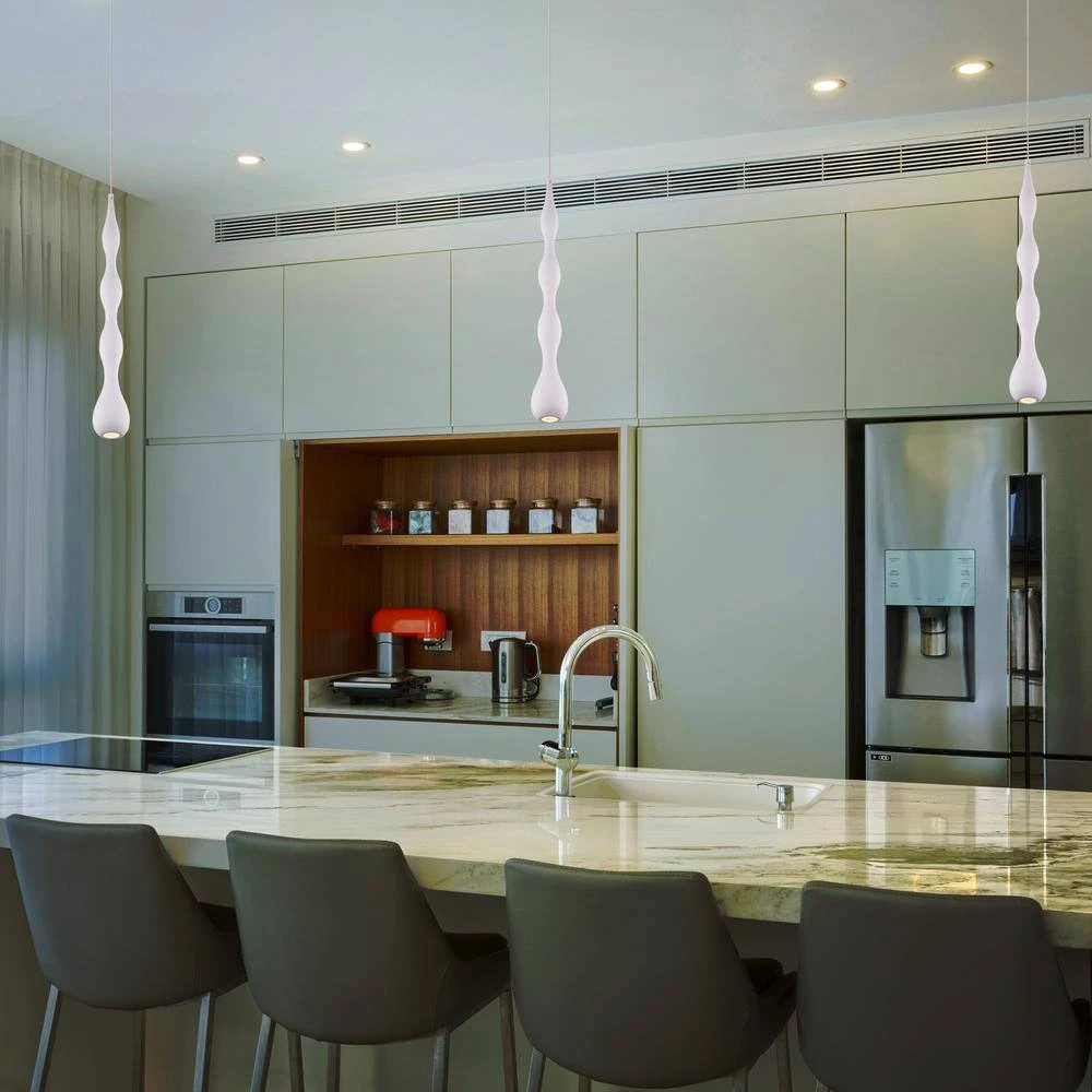 Polaris VMP24510WH 7-Watt White Integrated LED Pendant With 3 in. Wide LED Light by VONN Lighting - Image 2