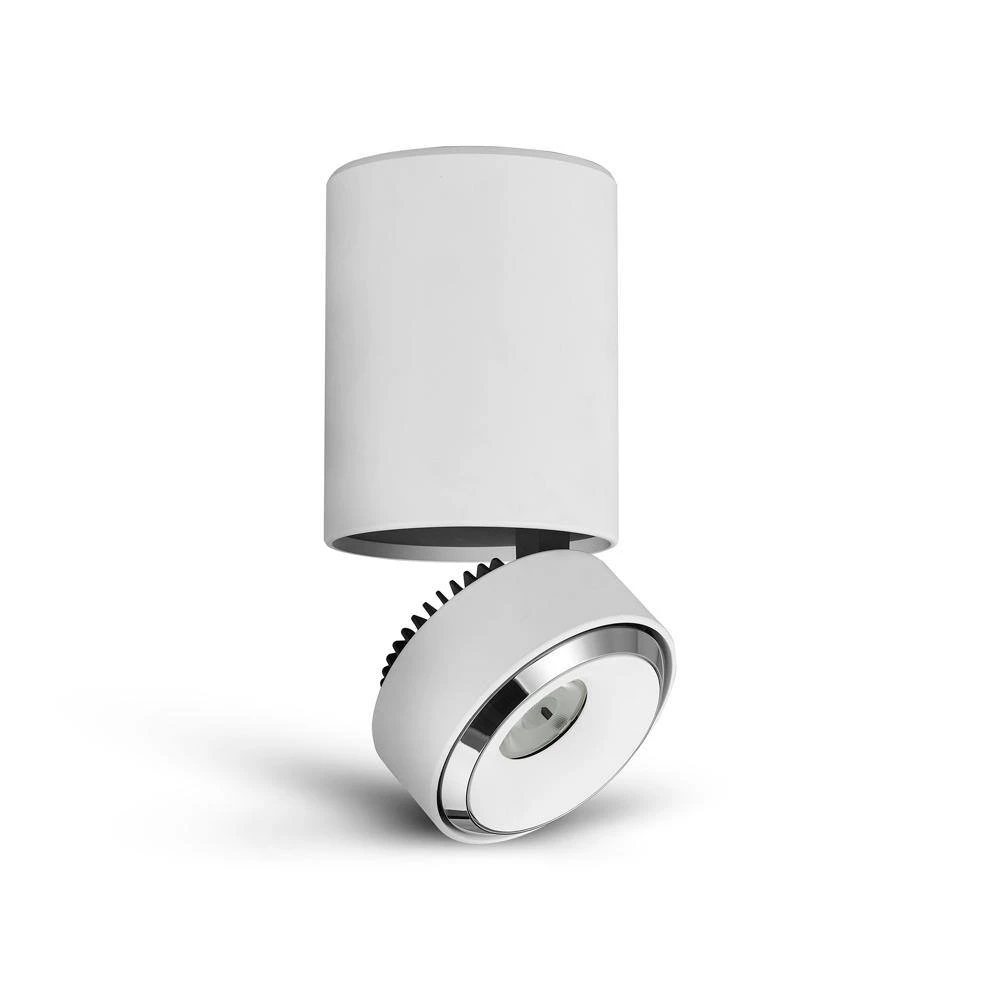 Orbit 4.25 in. 1-Light Surface Adjustable LED Downlight Dimmable 100-277V Beam Angle 36 Degree White 3000K Flush Mount by VONN Lighting - Image 3