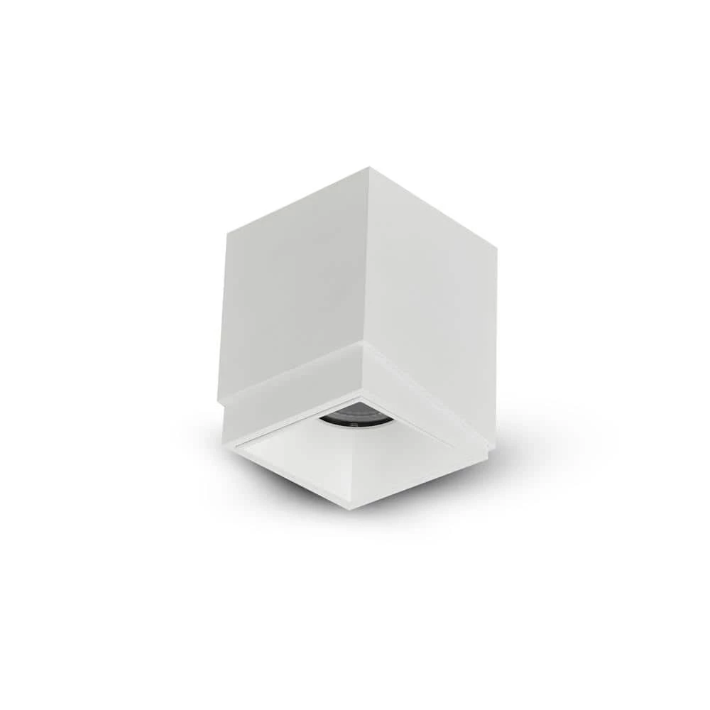 Node 3.25 in. 1-Light Surface LED Downlight Dimmable 100-277V Beam Angle 33 Degree White 3000K Flush Mount by VONN Lighting