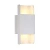 Atlas 4.75 in. White Integrated LED Sconce ADA Compliant Up Down LED Illumination by VONN Lighting
