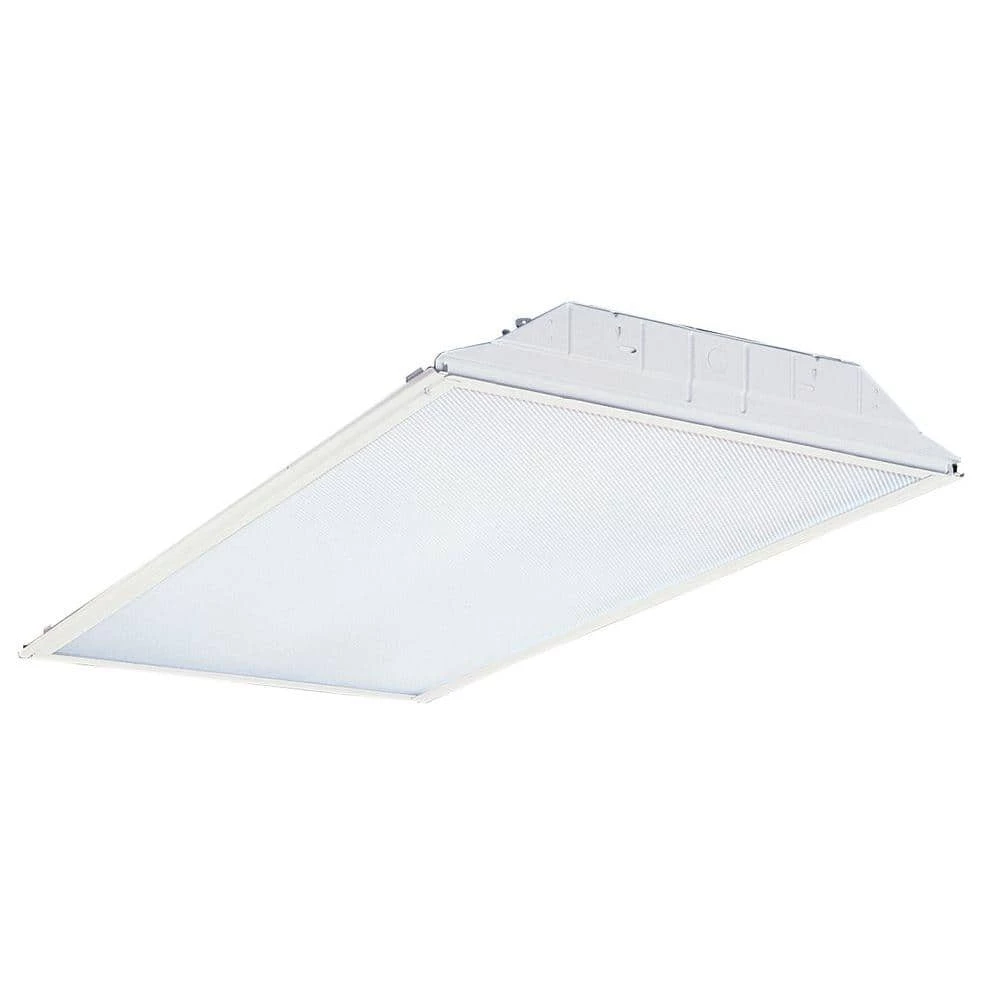 GT2U MV 2 ft. White Fluorescent General Purpose Troffer by Lithonia Lighting